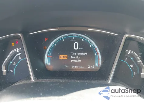 2017 Honda Civic Ex-L z USA, uszkodzony, nr VIN 2HGFC1F7XHH658705